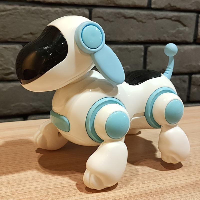 Electric Walking Mechanical Dog Toy - Interactive Singing, Moving, Music and Lighting, Intelligent Puppy Toy for Children, Perfect Parent-Child Gift