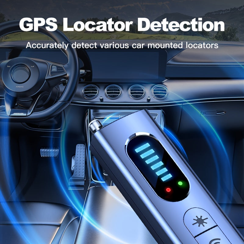 Advanced Anti-Spy Hidden Camera Detector – Ultimate Privacy Protection Device with Real-Time Alerts, Detects Wireless Signals for Home, Office, or Hotel Room – Portable and Easy-to-Use