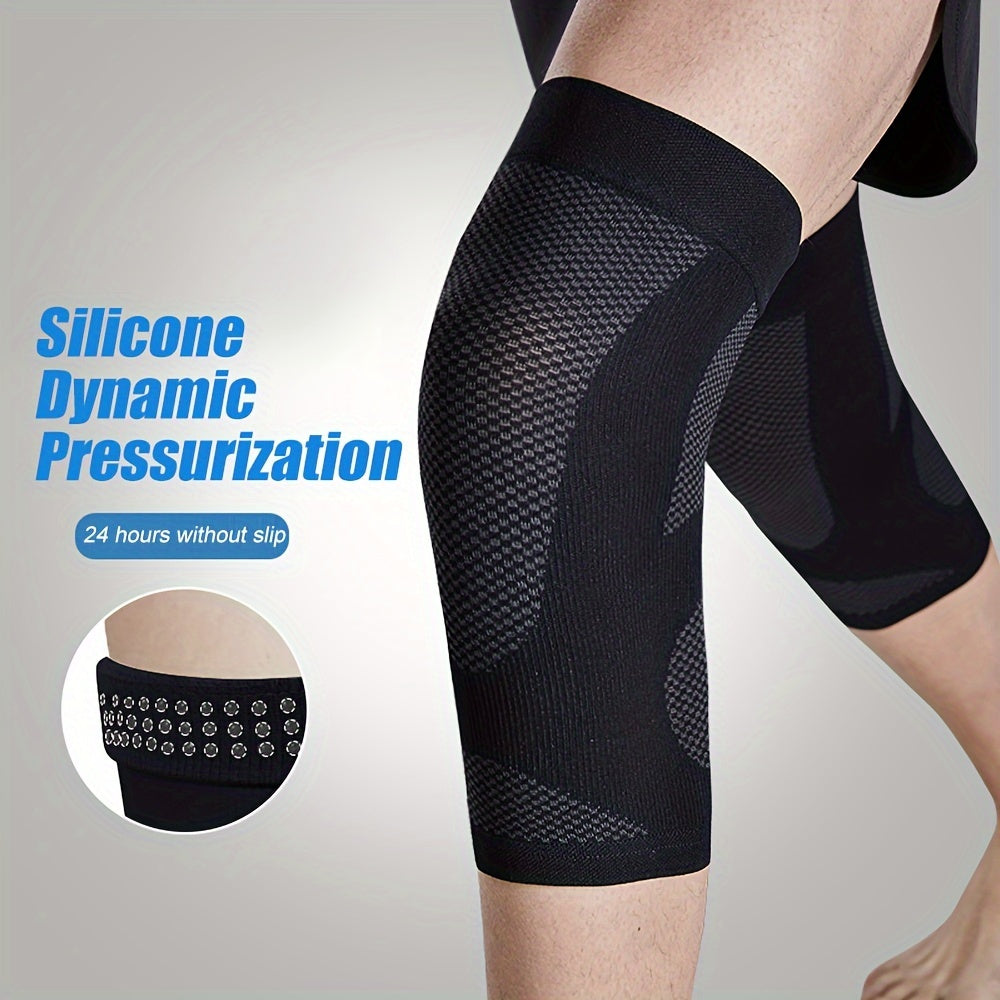 Thin Knee Brace – Elasticated Compression Knee Sleeve for Leg Arthritis and Injury Support