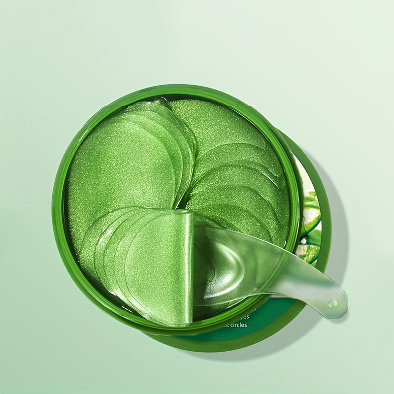 60pcs Aloe Vera and Collagen Eye Masks - Hypoallergenic, Nourishing and Firming Eye Care for All Skin Types