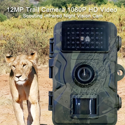 Wildlife Scouting Camera – High-Resolution Game and Trail Camera with Night Vision, Motion Detection for Outdoor Wildlife Monitoring and Surveillance