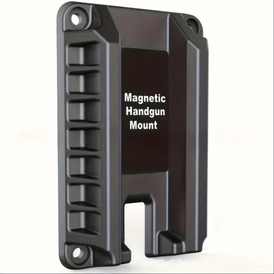 Magnetic Holster Bracket - Quick Connection with Hidden Magnet, Suitable for Vehicles, Trucks, Homes, Walls and Desktops - Easy Pull Out, Hide and Install