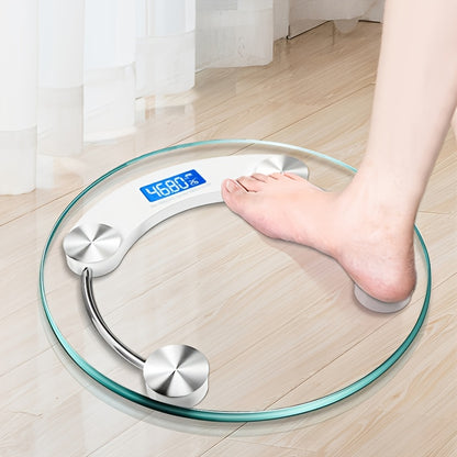 Smart Digital Bathroom Scales - LCD Display, 396.83LB Capacity, Accurate Body Weight Measurement and Progress Tracking