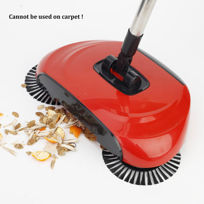 3-in-1 Multifunctional Hand Push Sweeper Set – Vacuum Cleaner, Sweeping, and Mopping Machine for Garbage, Pet Hair, and Dust – Dry and Wet Use, Compatible with Hardwood and Ceramic Tiles