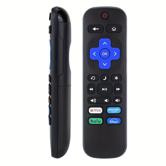 Universal Roku TV Remote Control - Compatible with TCL, Hisense, Onn, Sharp, Element, Westinghouse, Philips TVs - Durable, User-Friendly Design - Not for Roku Stick or Box