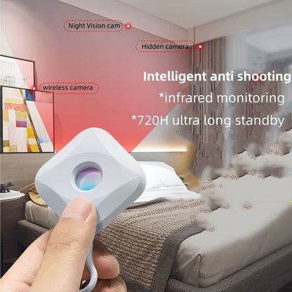 Lightweight Compact Infrared Detector with Dual Light Modes – Remote Detection of Pinhole Cameras, Hidden Camera Detector for Hotel Anti-Camera Security