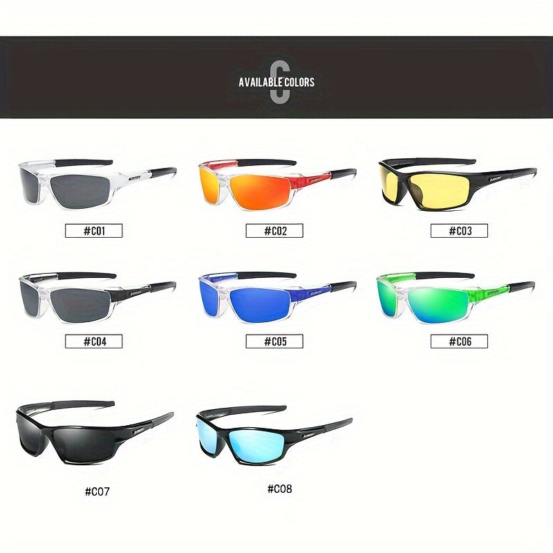 DUBERY Polarized Sport Fashion Glasses – For Men and Women – Cycling Fashion Glasses