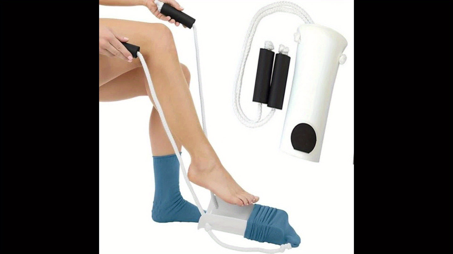 Elderly, Pregnant, Disabled Sock Puller – Lightweight Assistance Tool for Seniors, Expectant Mothers, and Individuals with Mobility Challenges