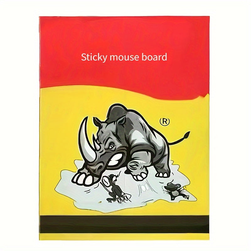 10-20pcs Rhino Mouse Stickers - Strong, Thickened for Effective Mouse Extermination in Homes and Restaurants