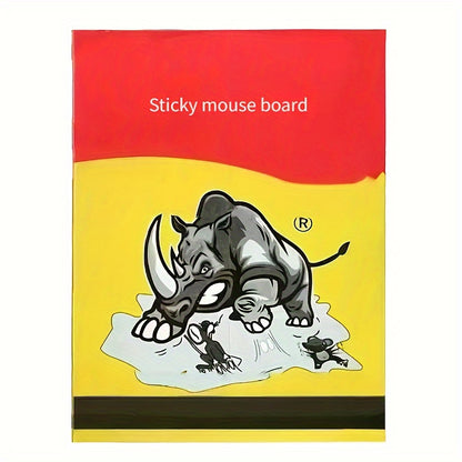 10-20pcs Rhino Mouse Stickers - Strong, Thickened for Effective Mouse Extermination in Homes and Restaurants