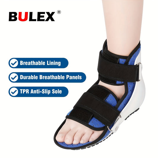 Ultra-Lightweight Airflow Ankle Support Brace – Secure-Grip, Removable Liner, Durable Protective Shell – Ideal for Fracture Rehabilitation, Metatarsal and Ligament Sprain Protection