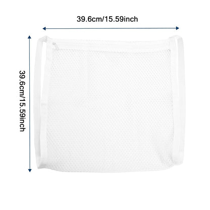 Dryer Bag for Shoes - Elastic Strap Sneaker Laundry Net, Perfect for Dryer Door Use