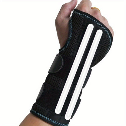 Wrist Brace for Carpal Tunnel – Adjustable Night Support with Splint, Hand Brace for Tendinitis and Arthritis, Unisex