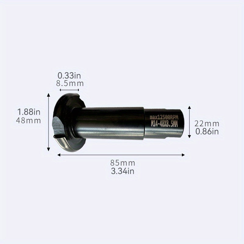 3 in 1 Woodworking Groover Tool Set - Sanding, Open Hole Reaming, and Ball Chisel - Durable Slotted and Polished Carbon Steel