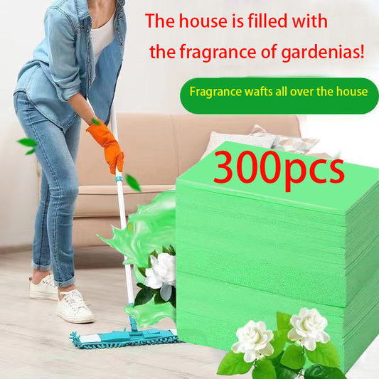 Strong Decontamination Floor Cleaning Sheets - 30/120/300pcs for Effective Washing, Brightening, and Sanitizing - Ideal for Home, School, and Essential Cleaning