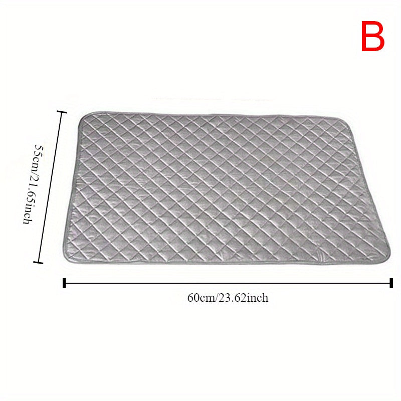 Portable Ironing Mat - Quick-Fold Magnetic Surface for Washer and Dryer | Durable, Space-Saving Design | Convenient Ironing Solution for Home or Travel