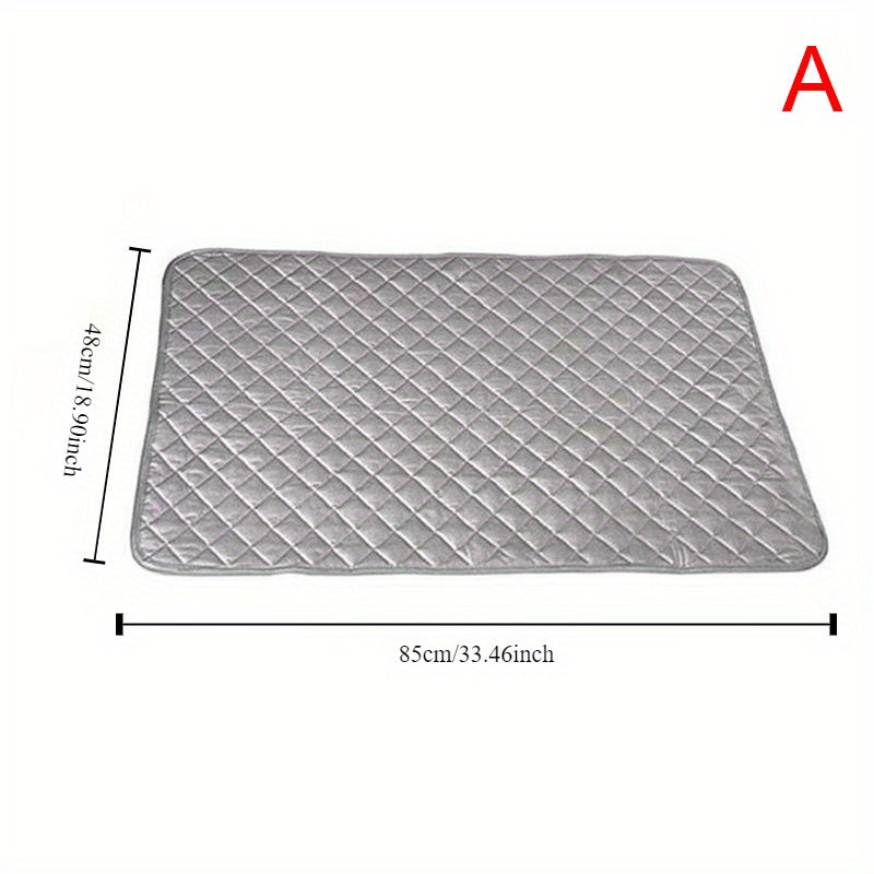 Portable Ironing Mat - Quick-Fold Magnetic Surface for Washer and Dryer | Durable, Space-Saving Design | Convenient Ironing Solution for Home or Travel