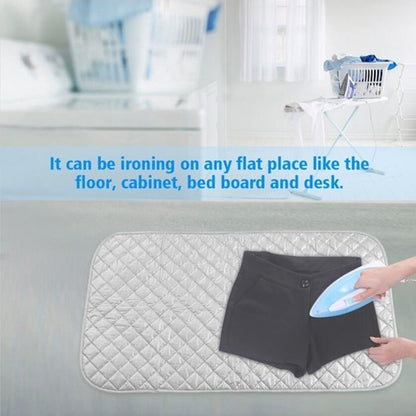 Portable Ironing Mat - Quick-Fold Magnetic Surface for Washer and Dryer | Durable, Space-Saving Design | Convenient Ironing Solution for Home or Travel