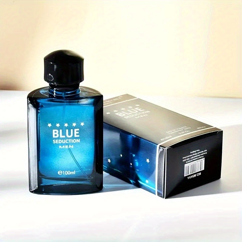 100ml Woody Eau De Toilette Cologne for Men - Long-Lasting, Refreshing Fragrance - Perfect for Dating, Daily Life and Special Occasions - Ideal Father's Day or Birthday Gift