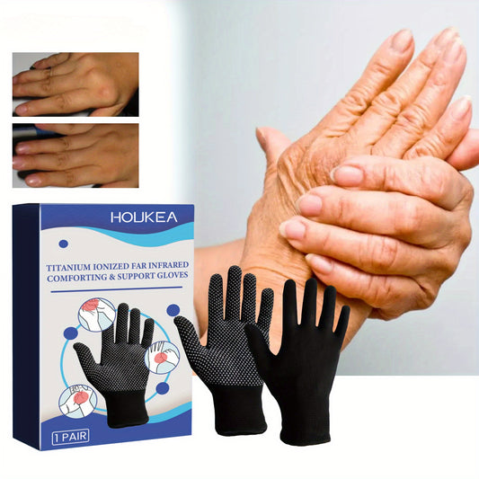 Adhesive Gloves for Thumb Joint Relief - Reduce Stiffness, Pain, and Swelling in Wrist - Comfort and Support Gloves