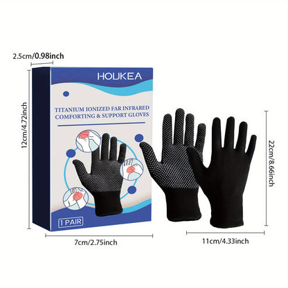 Adhesive Gloves for Thumb Joint Relief - Reduce Stiffness, Pain, and Swelling in Wrist - Comfort and Support Gloves