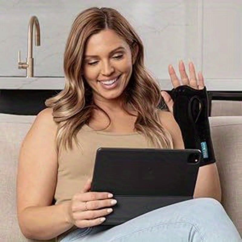 Night Wrist Support Brace for Carpal Tunnel – Soft Cushioned Hand Brace for Wrist Pain Relief, Hyperextension Support