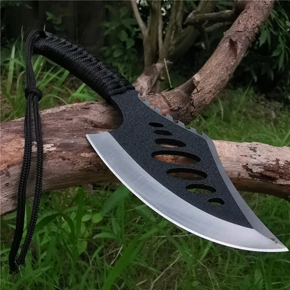 Portable Tomahawk – Outdoor Jungle Camping Bone Machete – Multifunctional Life-Saving Tool with Non-Slip Handle and Stainless Steel Blade