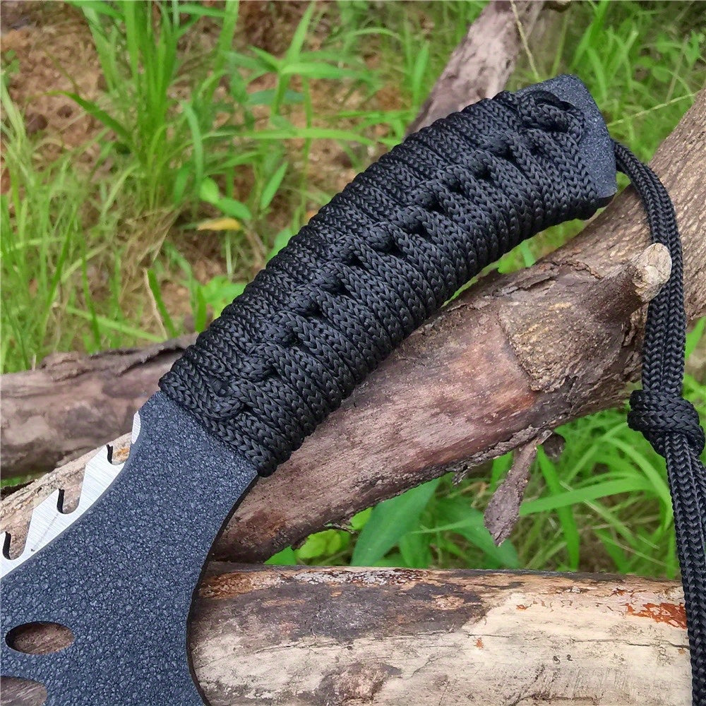 Portable Tomahawk – Outdoor Jungle Camping Bone Machete – Multifunctional Life-Saving Tool with Non-Slip Handle and Stainless Steel Blade