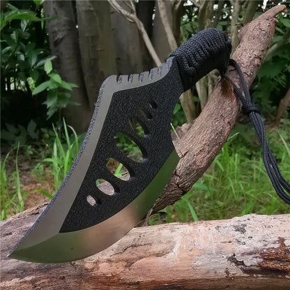 Portable Tomahawk – Outdoor Jungle Camping Bone Machete – Multifunctional Life-Saving Tool with Non-Slip Handle and Stainless Steel Blade