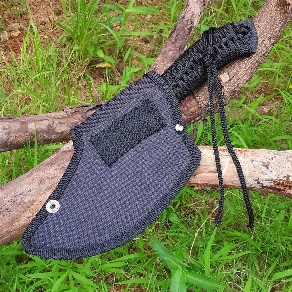 Portable Tomahawk – Outdoor Jungle Camping Bone Machete – Multifunctional Life-Saving Tool with Non-Slip Handle and Stainless Steel Blade