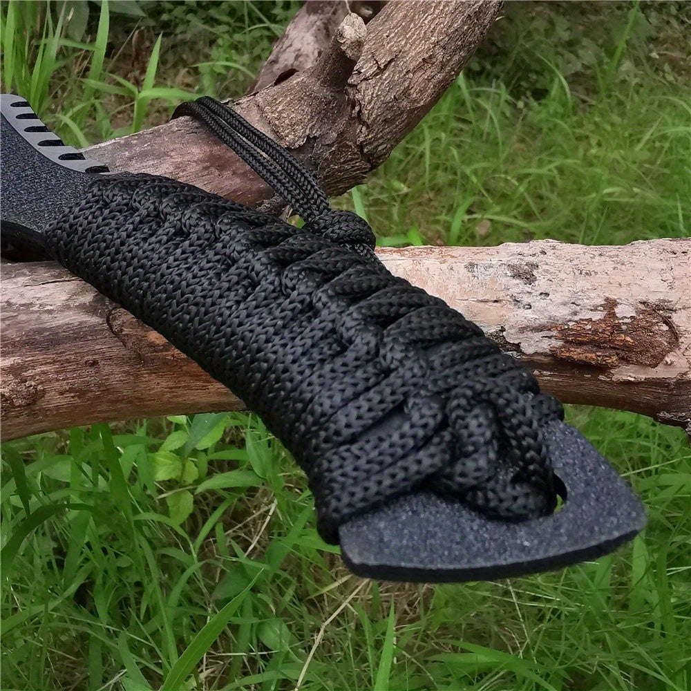 Portable Tomahawk – Outdoor Jungle Camping Bone Machete – Multifunctional Life-Saving Tool with Non-Slip Handle and Stainless Steel Blade