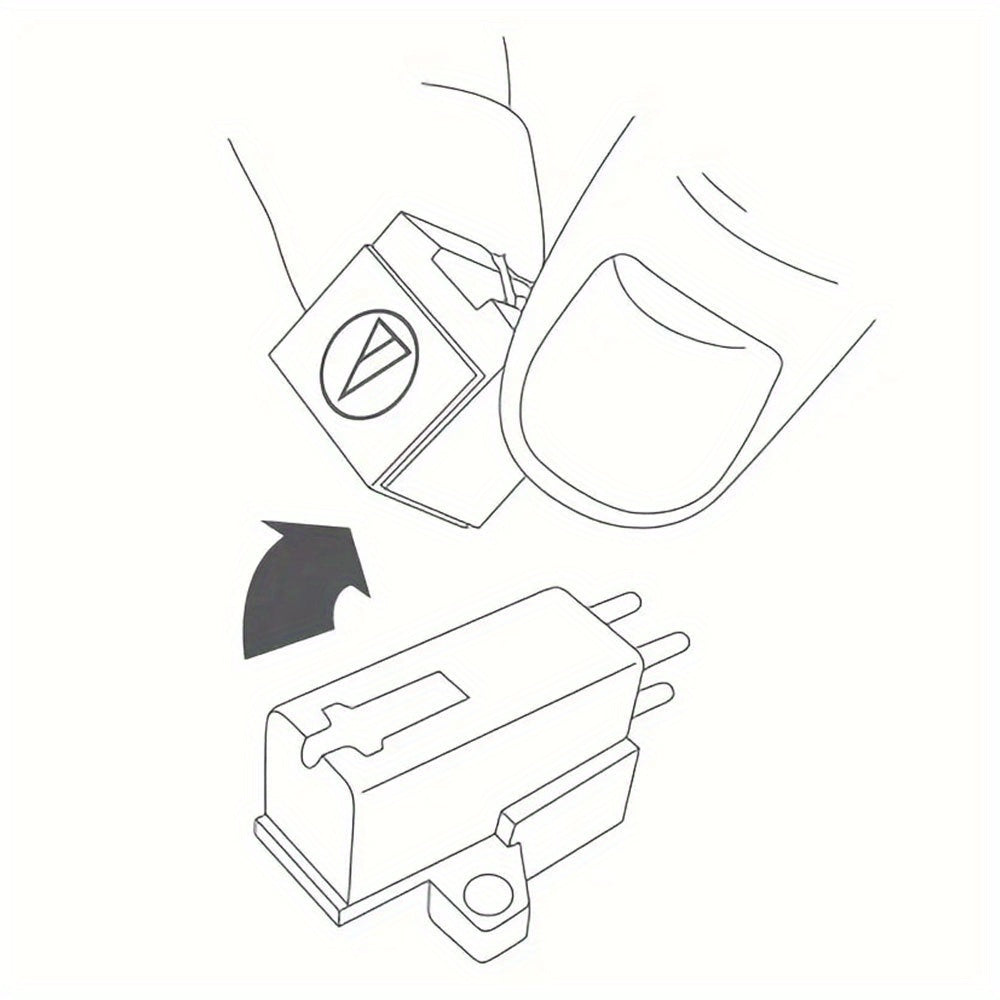 High-Fidelity LP MM Dual Magnetic Turntable Cartridge with Diamond Stylus - Elliptical Replacement for AT3600L Record Player | Enhanced Sound Quality and Durability