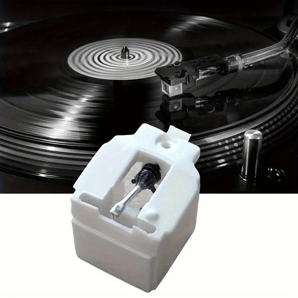 High-Fidelity LP MM Dual Magnetic Turntable Cartridge with Diamond Stylus - Elliptical Replacement for AT3600L Record Player | Enhanced Sound Quality and Durability