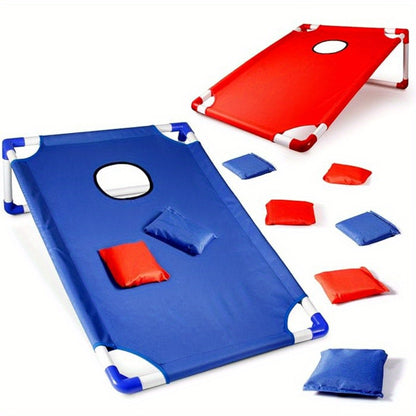 Portable Corn Hole Set - Outdoor Throwing Game for Adults, Perfect for Camping, Home Courtyards, and Travel, Ideal Halloween and Christmas Gift