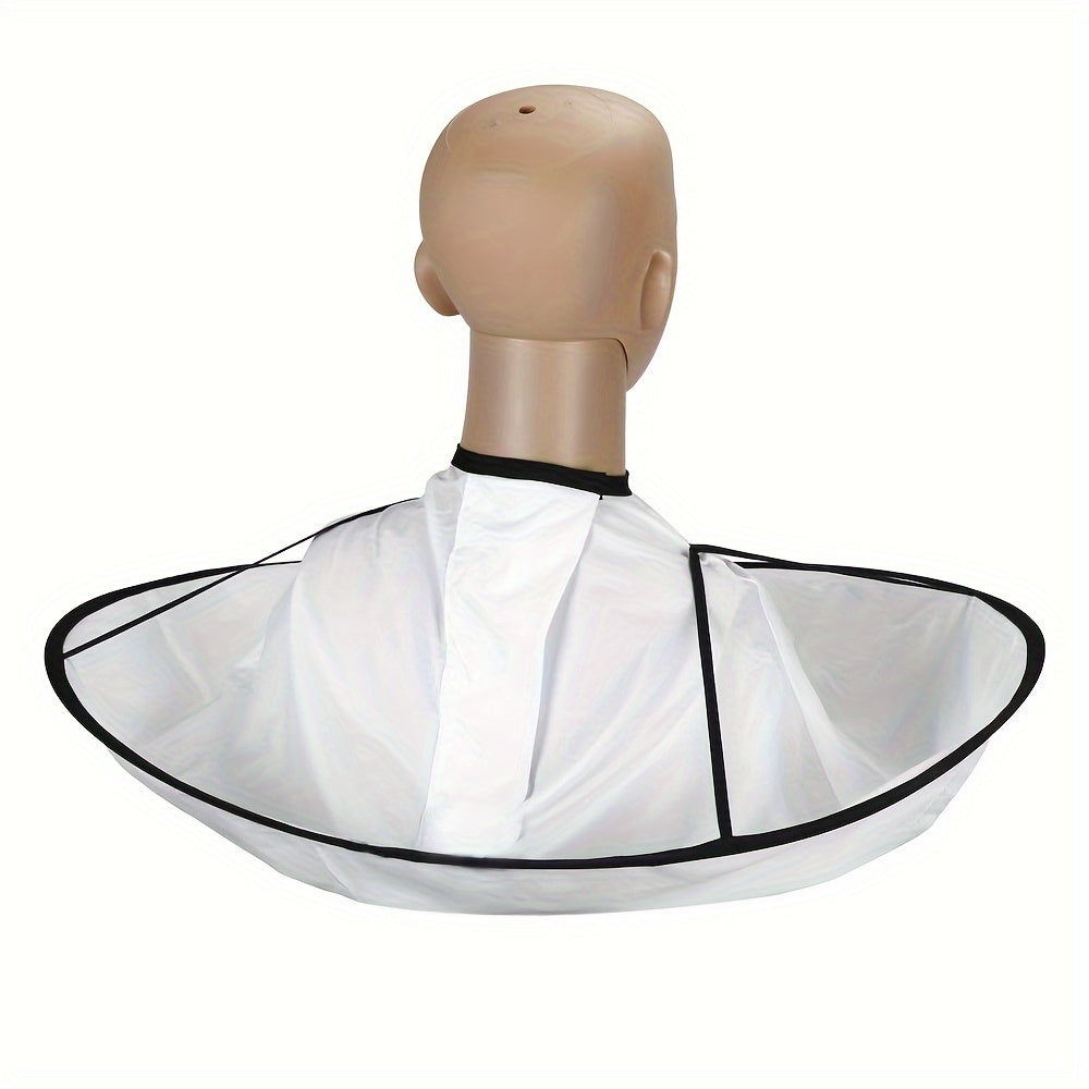 Foldable Hair Cutting Cape - Umbrella Style Cloak for Salon and Barber Use, DIY Hair Cutting Tool