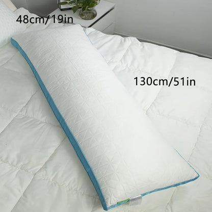 Memory Foam Body Pillow - Full Body Pillow for Adults, Firm Support for Side, Back & Stomach Sleepers, Ideal for Pregnancy