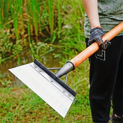 1PC Extendable Multifunctional Garden Shovel - Stainless Steel, Handleless, Outdoor Yard Weeding Tool for Household and Garden Cleaning