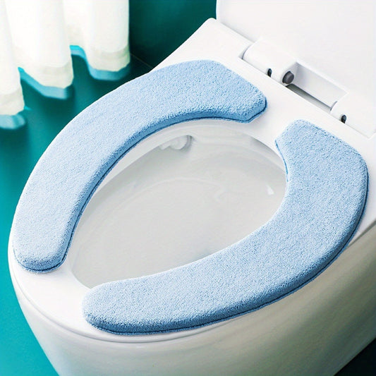 Soft Cashmere Toilet Seat Covers – Thickened, Washable and Easy to Install, Fits Most Toilets