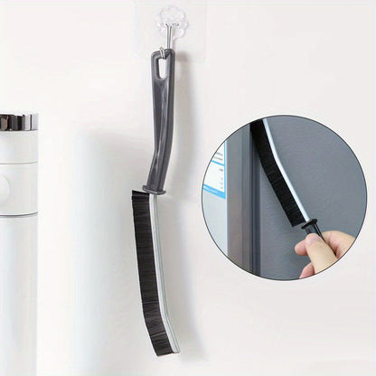 Long Narrow Brush for Kitchen Tiles, Windows, and Door Gaps - No Battery Required, Fragrance-Free Cleaning Tool