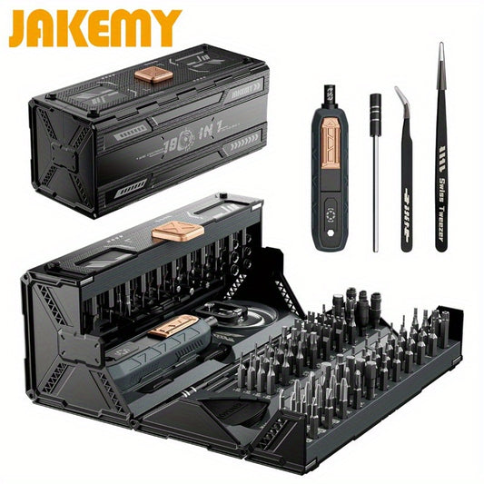 Upgraded 180-in-1 Magnetic Precision Screwdriver Set - Professional Tool Kit for PC, Laptops, Mobile Phones, Xbox, Mac, and DIY Maintenance