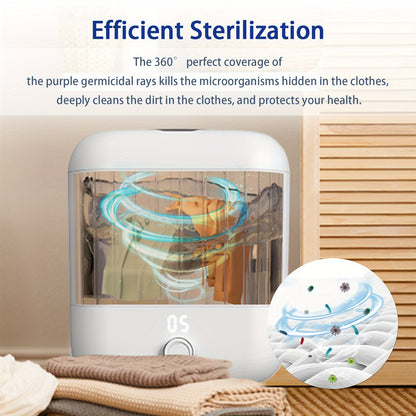 Mini Portable Washing Machine with Disinfection Function - Rechargeable Underwear Washer for Camping, Apartments, and Dormitories - Compact and Convenient