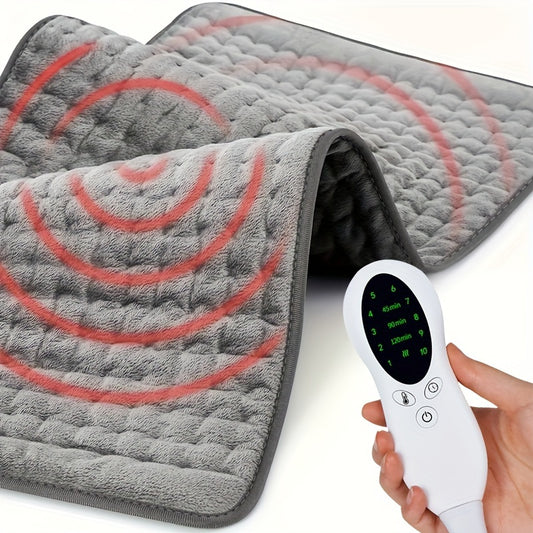 Large Heating Pad - 60x30cm with 9 Temperature Settings and Auto Off - Pain Relief for Back, Neck, Shoulders, Legs - Ideal Gift for Christmas