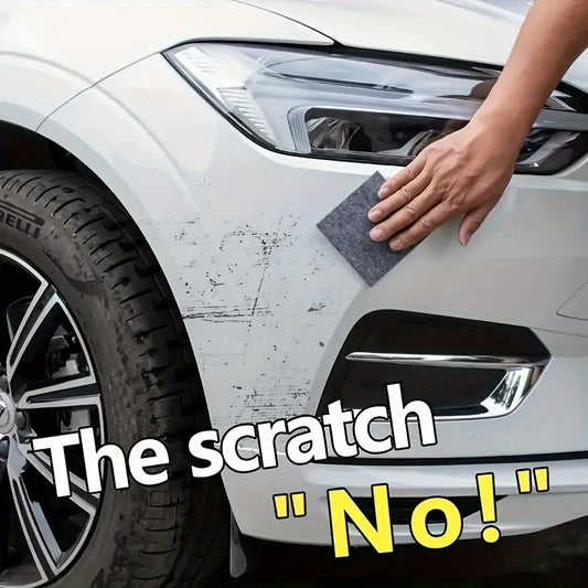 Visnfa Nano Scratch Repair Cloth – 3pcs, Easy & Safe Car Scratch Remover for Quick Restoration of Small Scratches