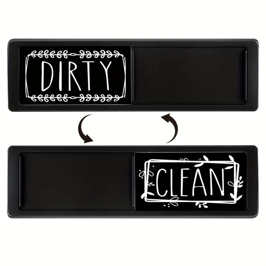 Magnetic Dishwasher Indicator – Clean/Dirty Mark with UV-Cured Acrylic Screen Printing, Stylish Home Decor Magnet