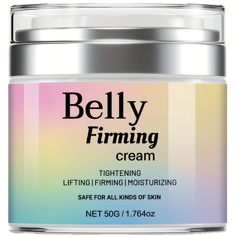 Belly Firming Cream (1.764oz) – Skin Tightening and Moisturizing Lotion with Jojoba Oil and Vitamin E, Safe for All Skin Types