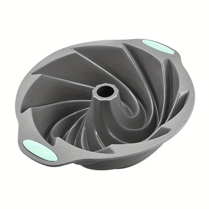 Bundt Pan 11.2''x3.1'' - Heritage Bundtlette Cake Mold for Fluted Tube Cakes, Essential Baking Tool and Kitchen Gadget