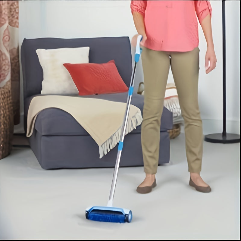 Instant Rug Revitalizer - Deep-Cleaning Stand-Up Scrubber for Carpets - Effortless Stain and Dirt Removal for Home and Office