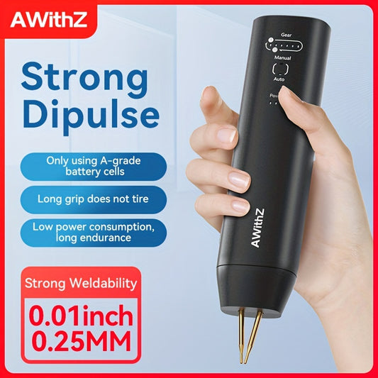 Rechargeable Lithium Battery Handheld Spot Welder - 11-Gear Adjustable, Automatic/Manual Modes | For 18650 Batteries, Nickel Sheets, Iron & Stainless Steel - Portable, Efficient, Long-Lasting Power