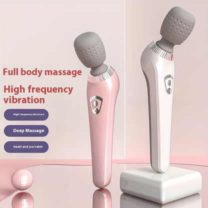 Portable Electric Massage Wand – Full Body Relief for Back, Neck, Legs, and Waist – Compact, High-Speed, USB Rechargeable for Muscle Relaxation