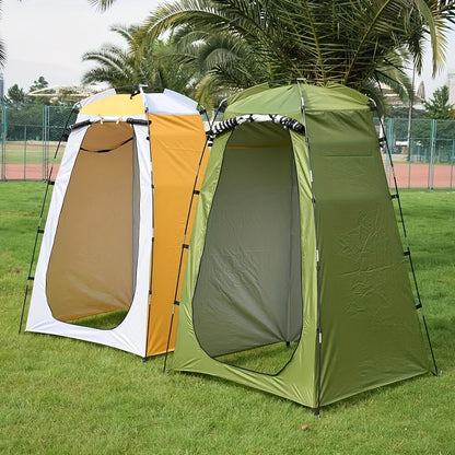 Spacious Pop-Up Privacy Shelter – Portable Outdoor Camping Tent for Shower, Toilet, and Changing Room – Waterproof, Easy Setup, Compact for Hiking and Backpacking